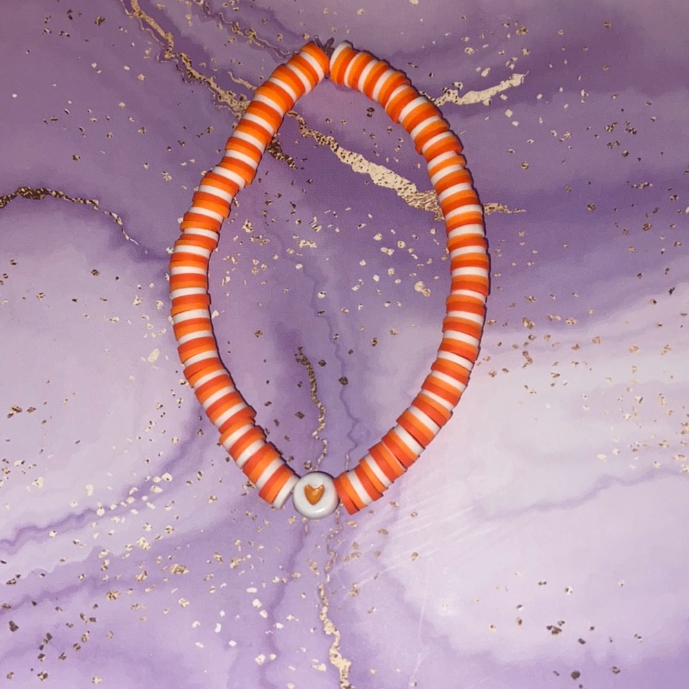 Super cute trendy handmade bracelet 🧡